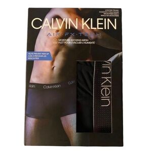 Calvin Klein Air FX Tech Moisture Wicking Mesh Low Rise Trunk Underwear XL